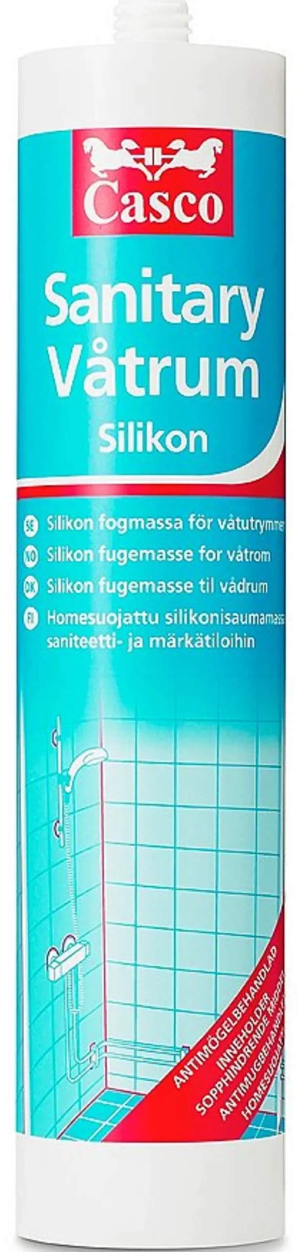 SILIKON SANITÆR 300ML-Casco Outlet