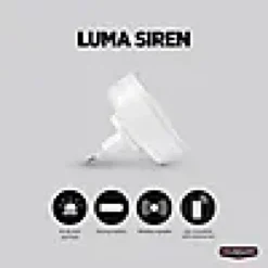 Sirene trådløs Luma 230V med batteribackup-Housegard Sale