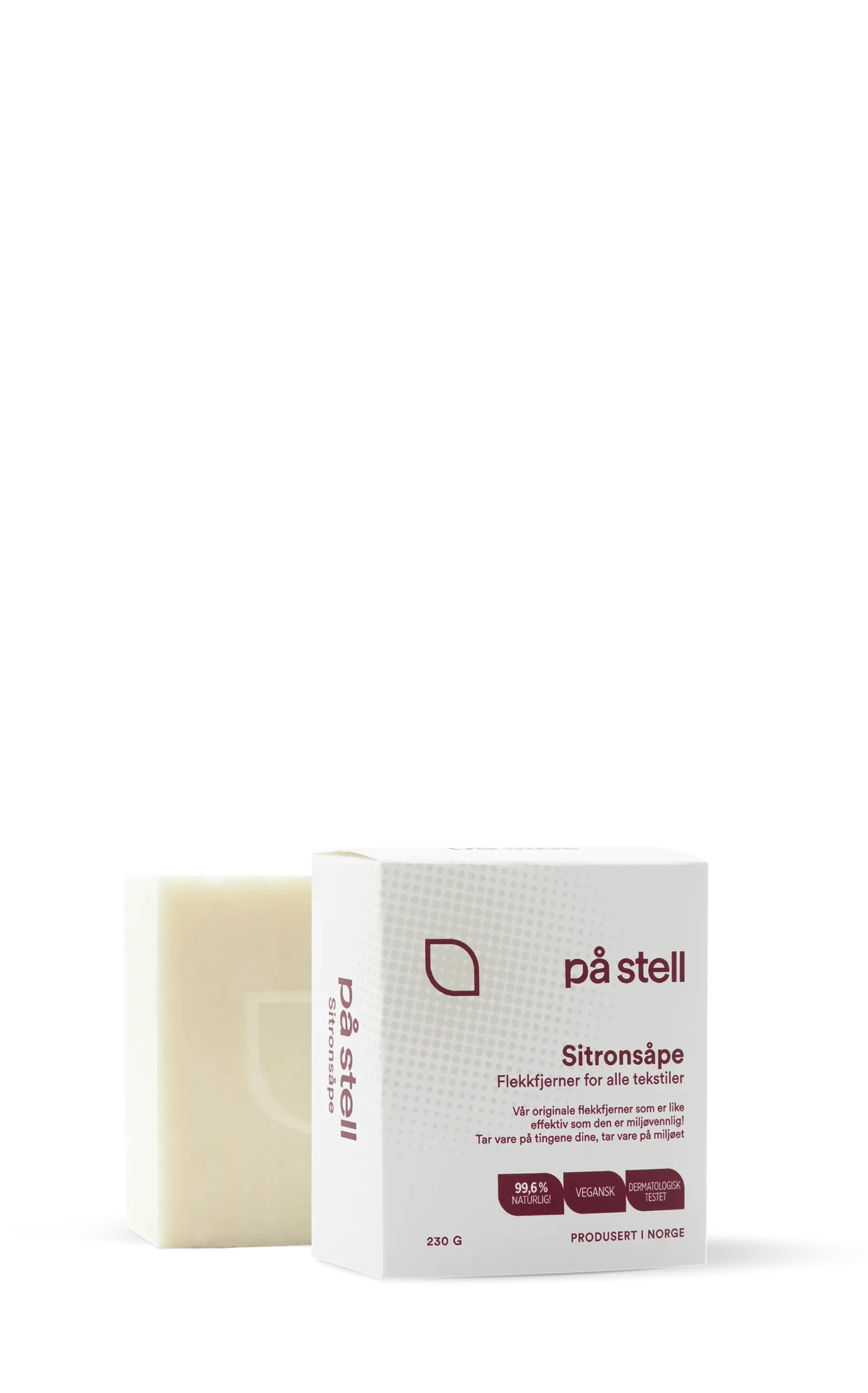 SITRONSÅPE / FLEKKFJERNER 230G-På stell Outlet