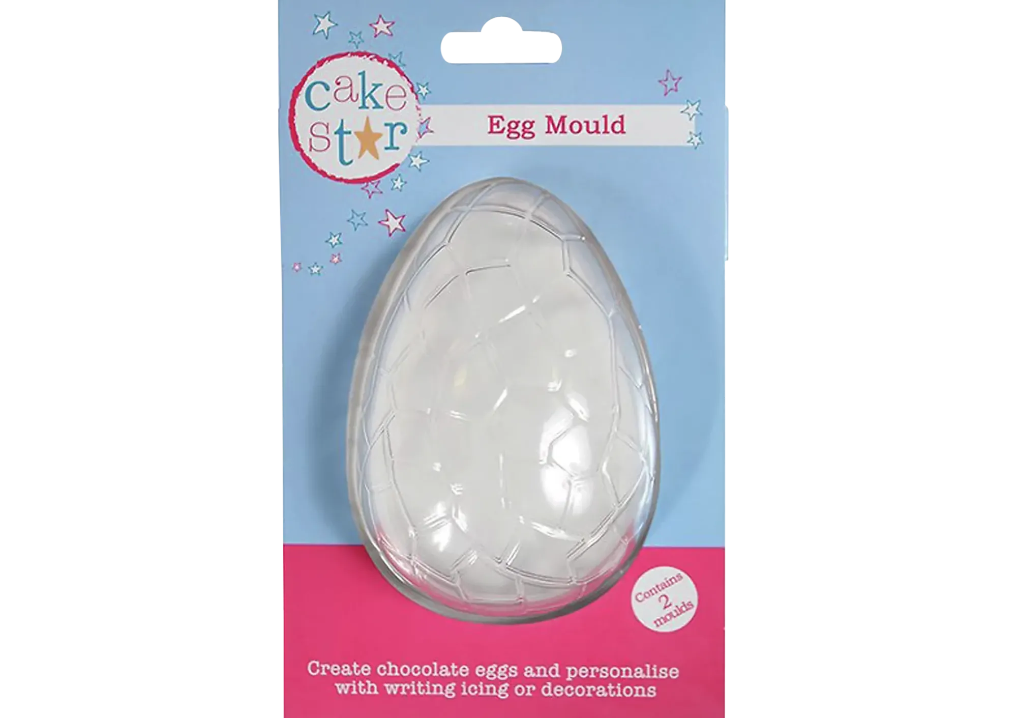 Sjokoladeform egg 2 deler 11cm-Cacas Outlet