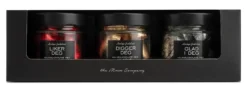 SJOKOLADEHJERTER RØD, GULL, SØLV 3X212ML 300G-Cemo gourmet