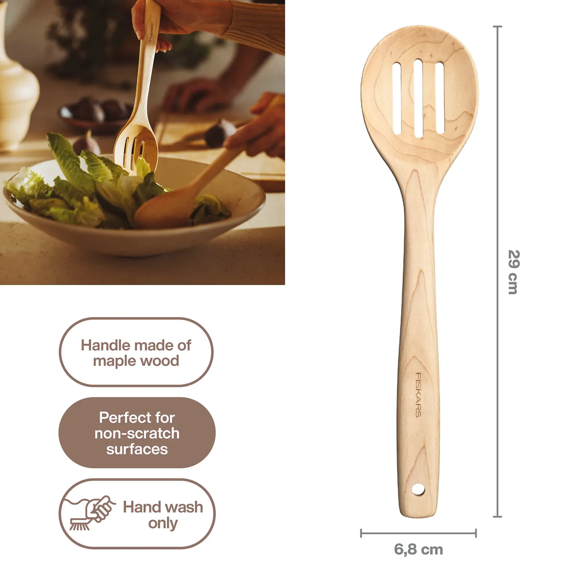 Skje Folken perforert FSC-Fiskars Outlet