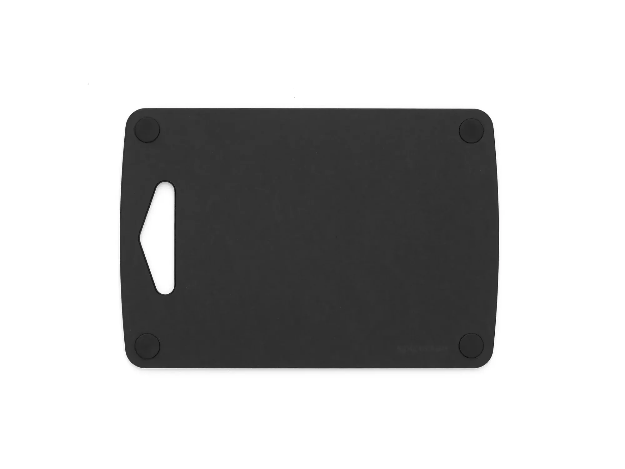 SKJÆREBRETT II MED KNOTTER 24X16,35CM SVART TREFIBER-Epicurean Online