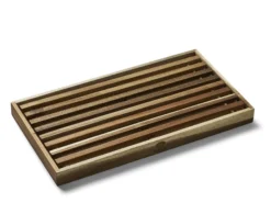 Skjærebrett med Smulebrett 43x23x3,5cm Akasie-Holm