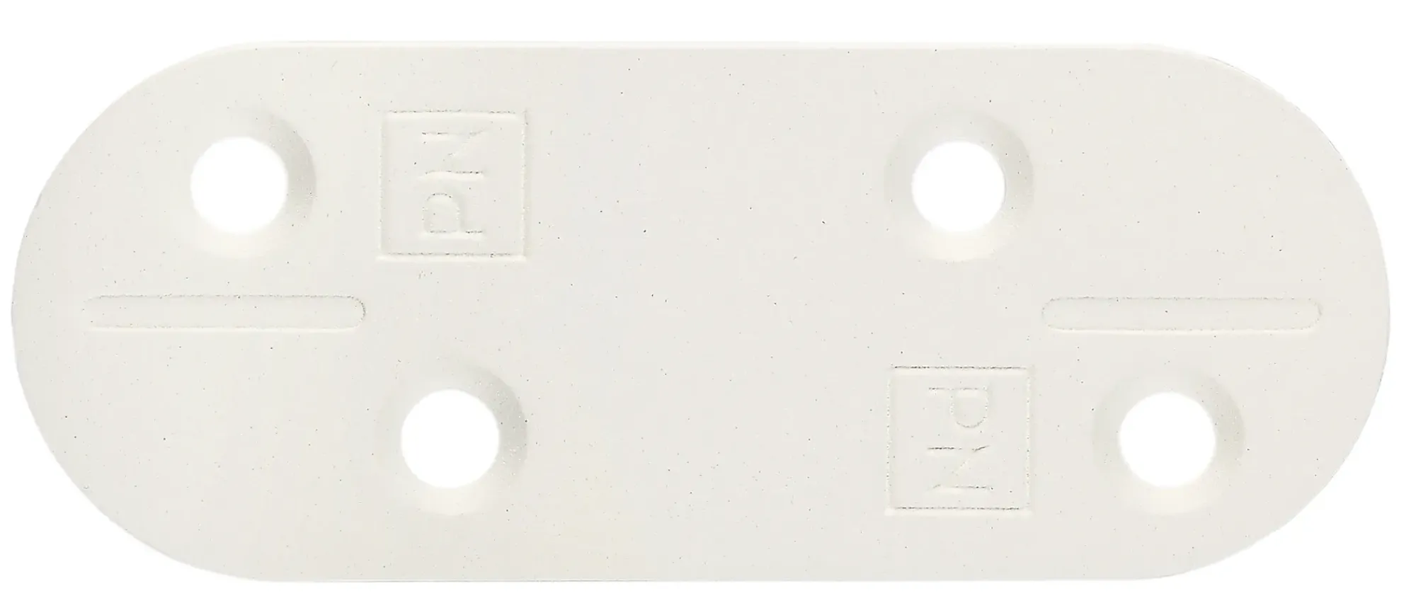 SKJØTEJERN 98X38MM FINSTRUKTUR MED RUSTFRI A4 SKRUER-Pn Beslag New
