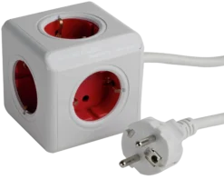 Skjøtekontakt Powercube 5-veis-Gelia Hot