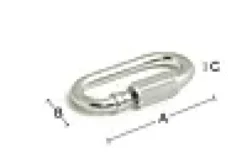 Skjøteledd link 204 4mm elforsinket SB-Habo