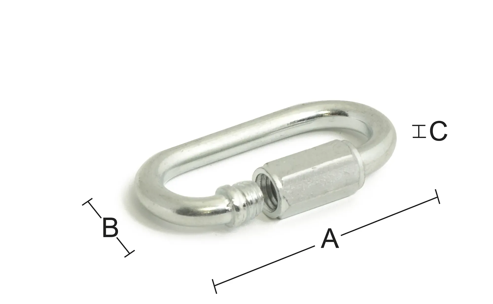 Skjøteledd link 204 4mm elforsinket SB-Habo