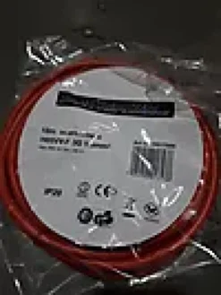 SKJØTELEDNING 10M 3X1,5RØD INNENDØRS H05VV-F-Powerized