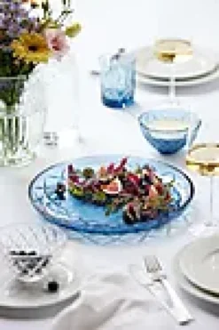 SKÅL SORRENTO 12 CM 4 STK. BLÅ GLASS-Lyngby glas Best