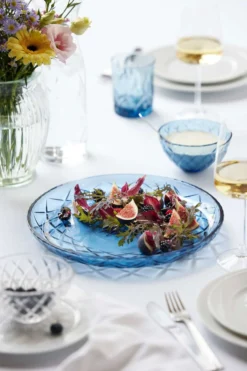 SKÅL SORRENTO 12 CM 4 STK. BLÅ GLASS-Lyngby glas Best
