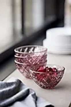 SKÅL SORRENTO 12CM 4STK. GLASS-Lyngby glas