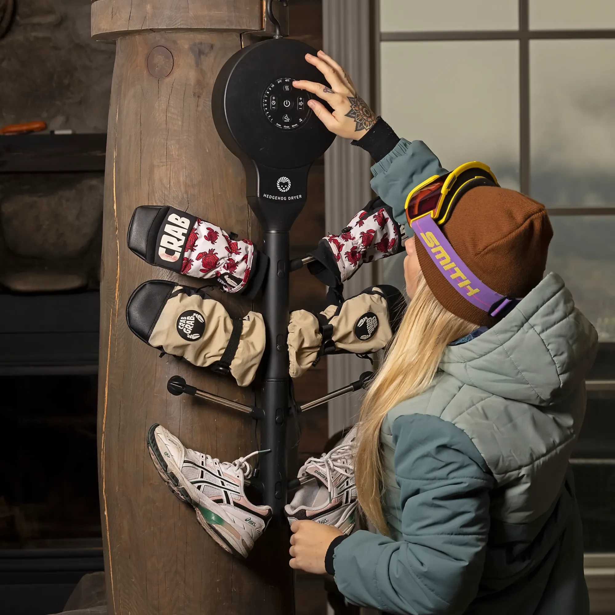 Skotørker HANGER svart T2-Hedgehog dryer