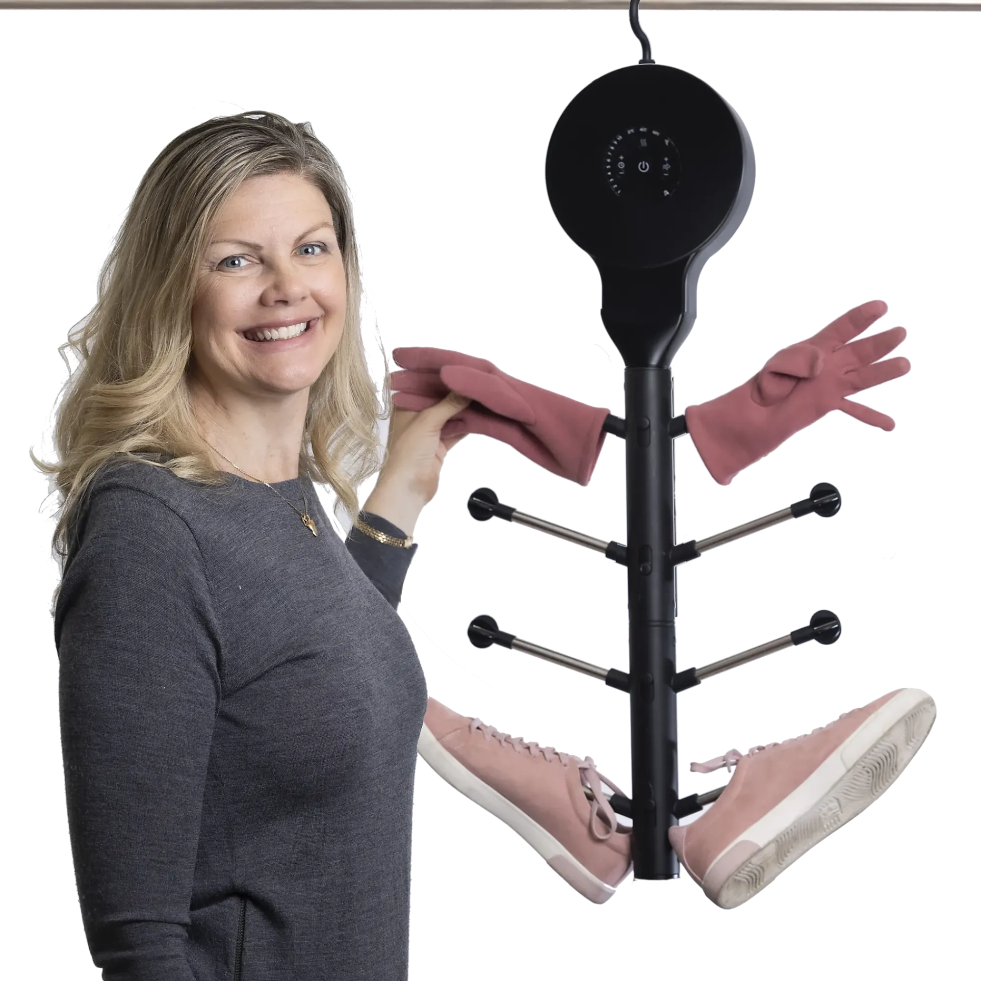 Skotørker HANGER svart T2-Hedgehog dryer