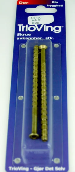Skrue for sylinderskilt 5x100mm-Assa abloy Hot