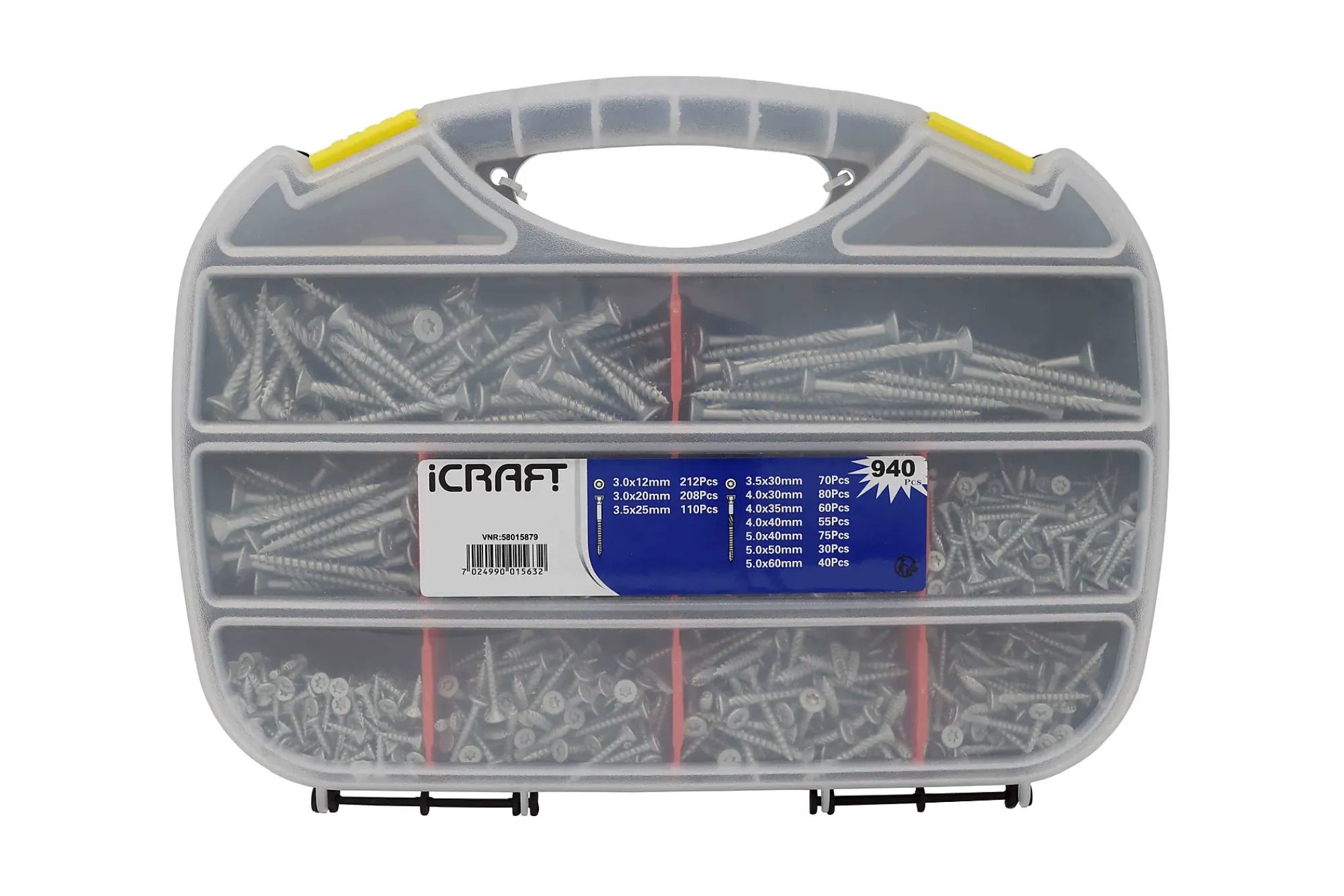 Skruesett 10 dimensjoner sh tx 940 deler-Icraft