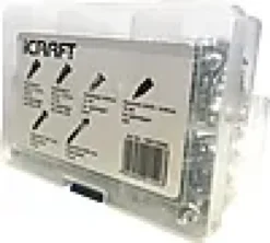 Skruesett for gips 60 deler-Icraft Discount