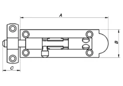 SKÅTE 5111 GZ RUND 105MM-Pn Beslag Best