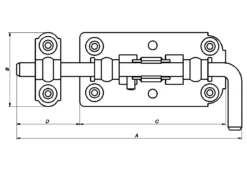 SKÅTE 5216 RUND GZ 313MM-Pn Beslag Discount