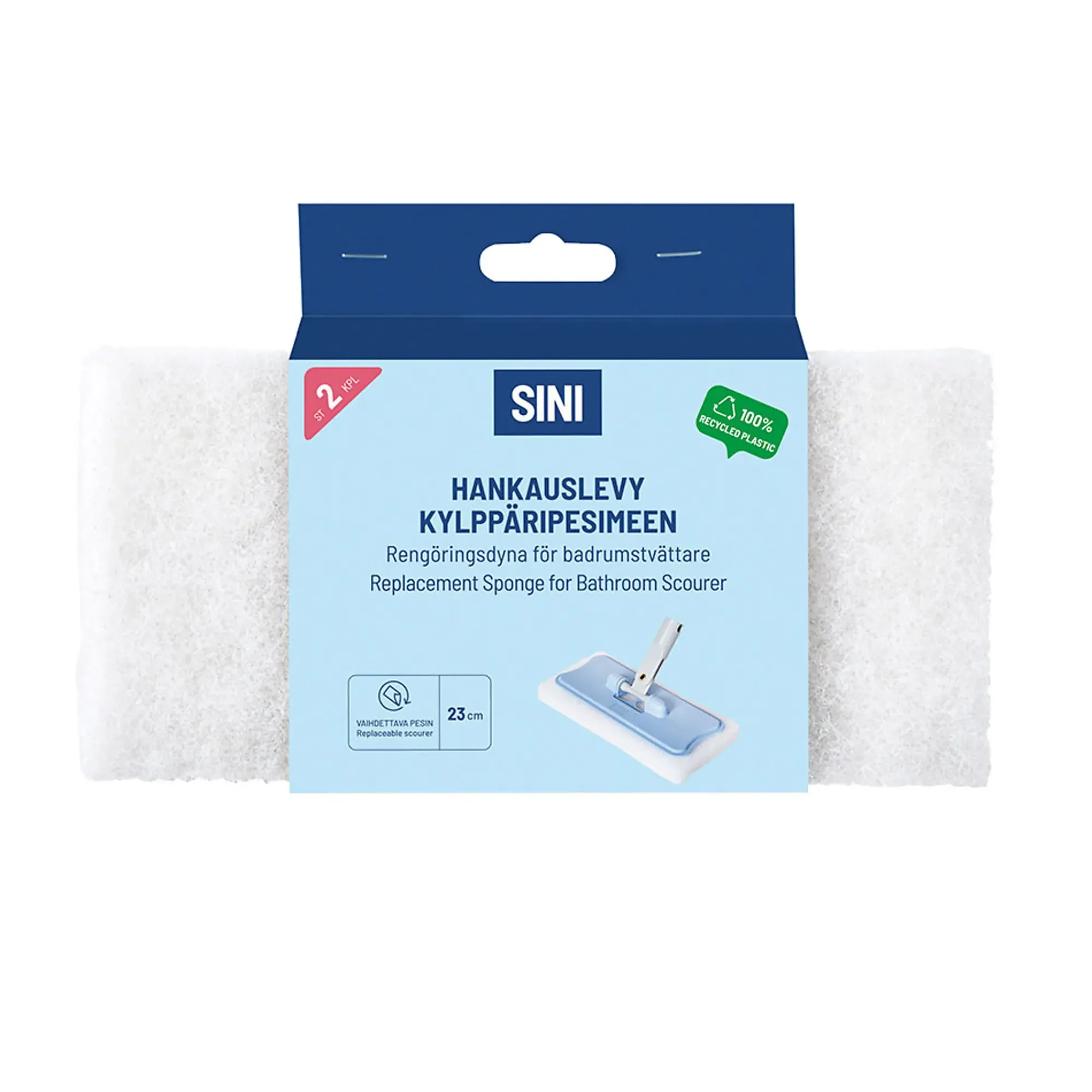 Skureplate Fin+Grov 23cm-Sini Discount