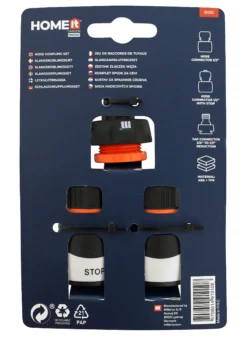 Slangekoblinger sett med 3 deler- Best