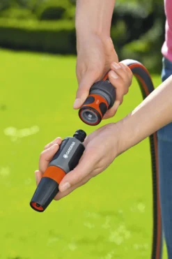 Slangekobling med stopp 3/4