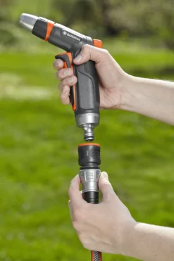 Slangekobling premium med vannstopp 1/2"-5/8"-Gardena