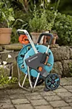 Slangevogn Cleverroll Easy med 20m flex slange-Gardena Discount