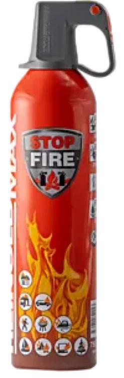Slukkespray Fire Stop 750ml-Reinoldmax New