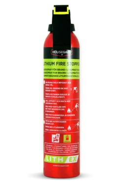 Slukkespray Litiumbatteribrann 500ml-Housegard Best