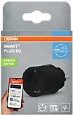 Smart Plugg wifi matter Innendørs Sort-Osram