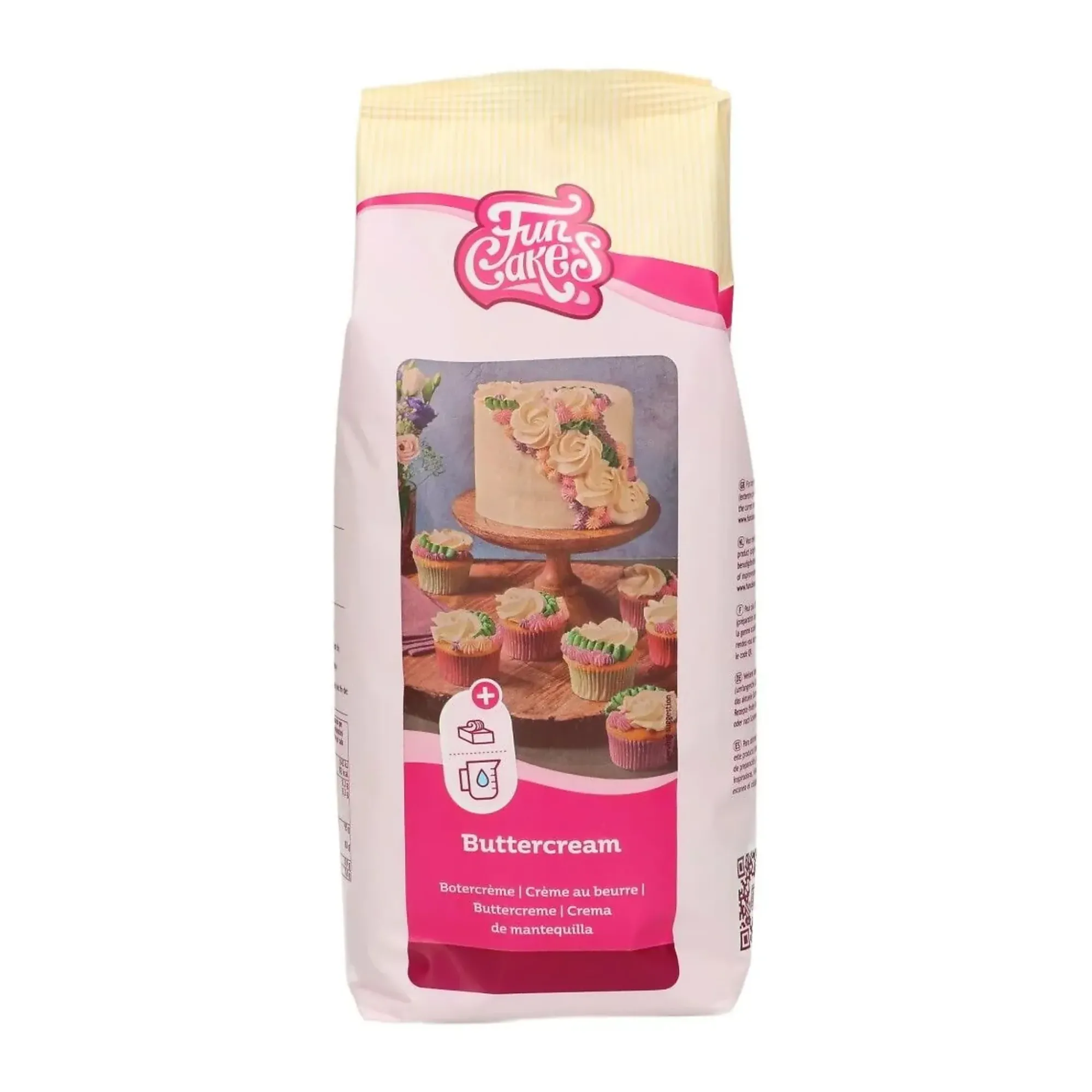 Smørkrem mix FC 1kg-Funcakes New