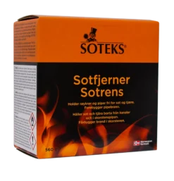 SOTFJERNER 560G HOLDER RØYKRØR OG PIPER FRI FOR SOT/TJÆRE-Soteks Online