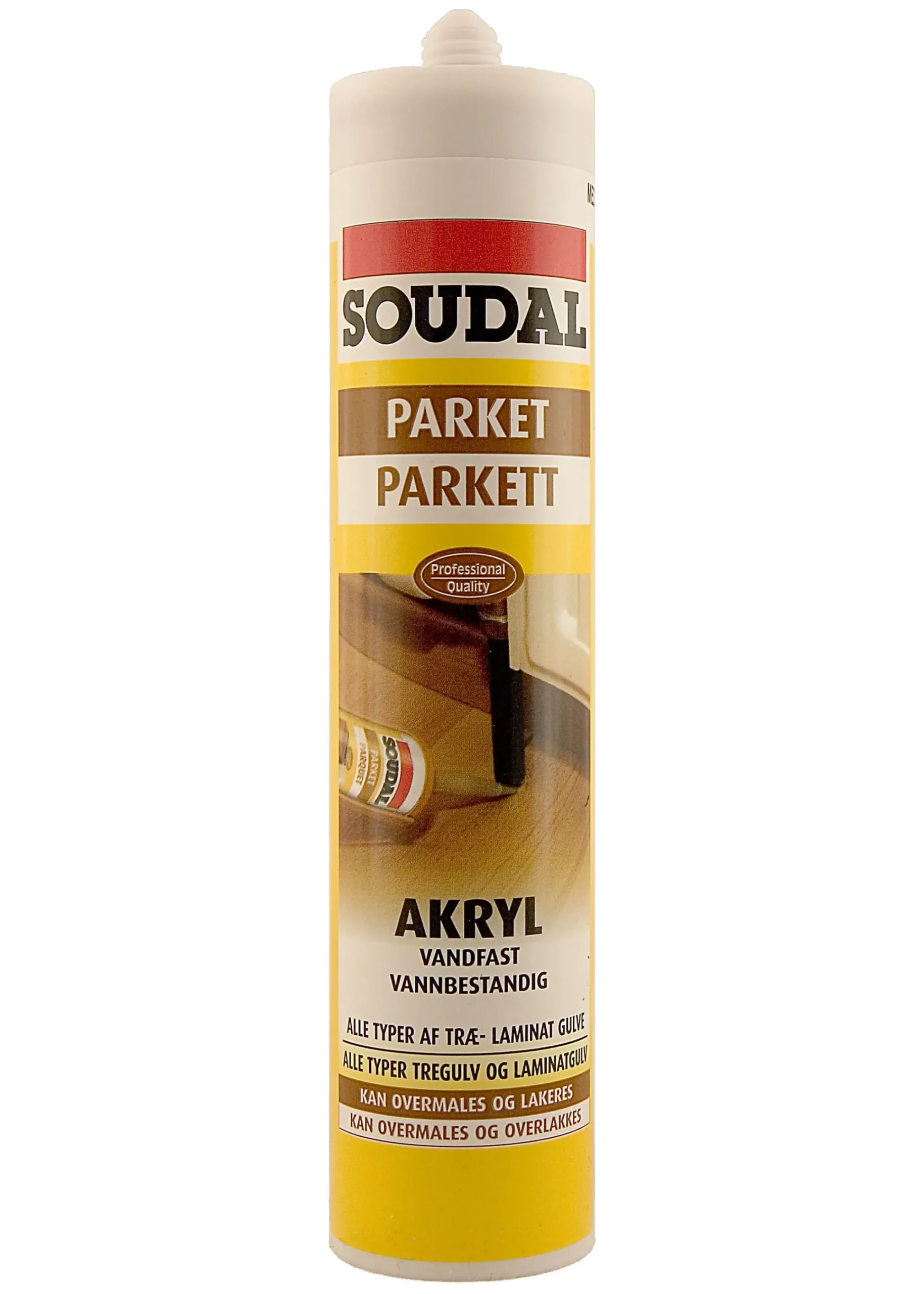 Soudal prkettkitt medium eik/bøk 310 0,3l-Alanor Outlet