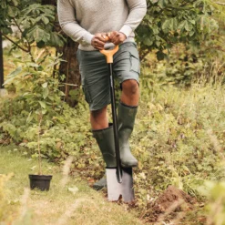 Spade rett metall Solid-Fiskars Hot