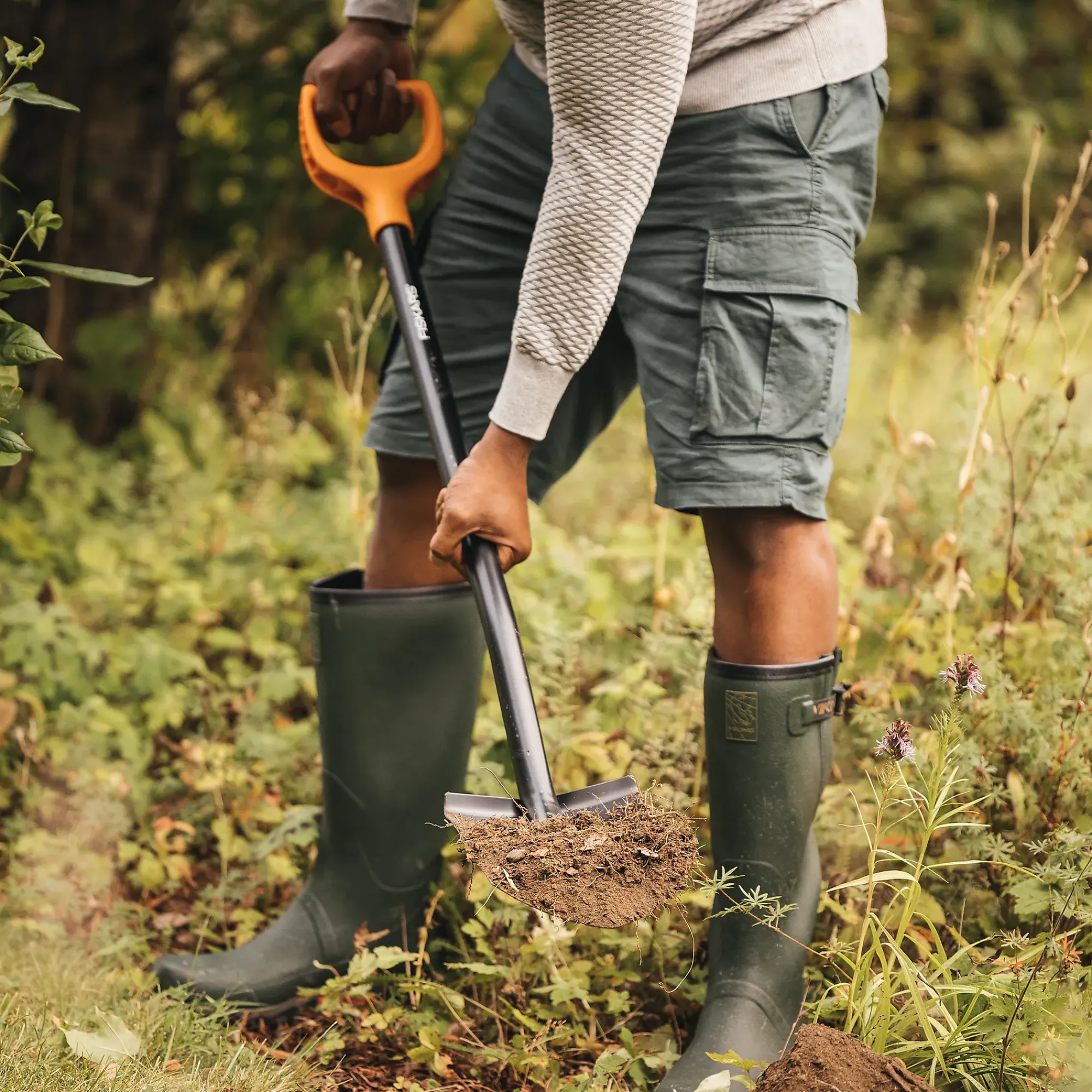 Spade spiss metall Solid-Fiskars