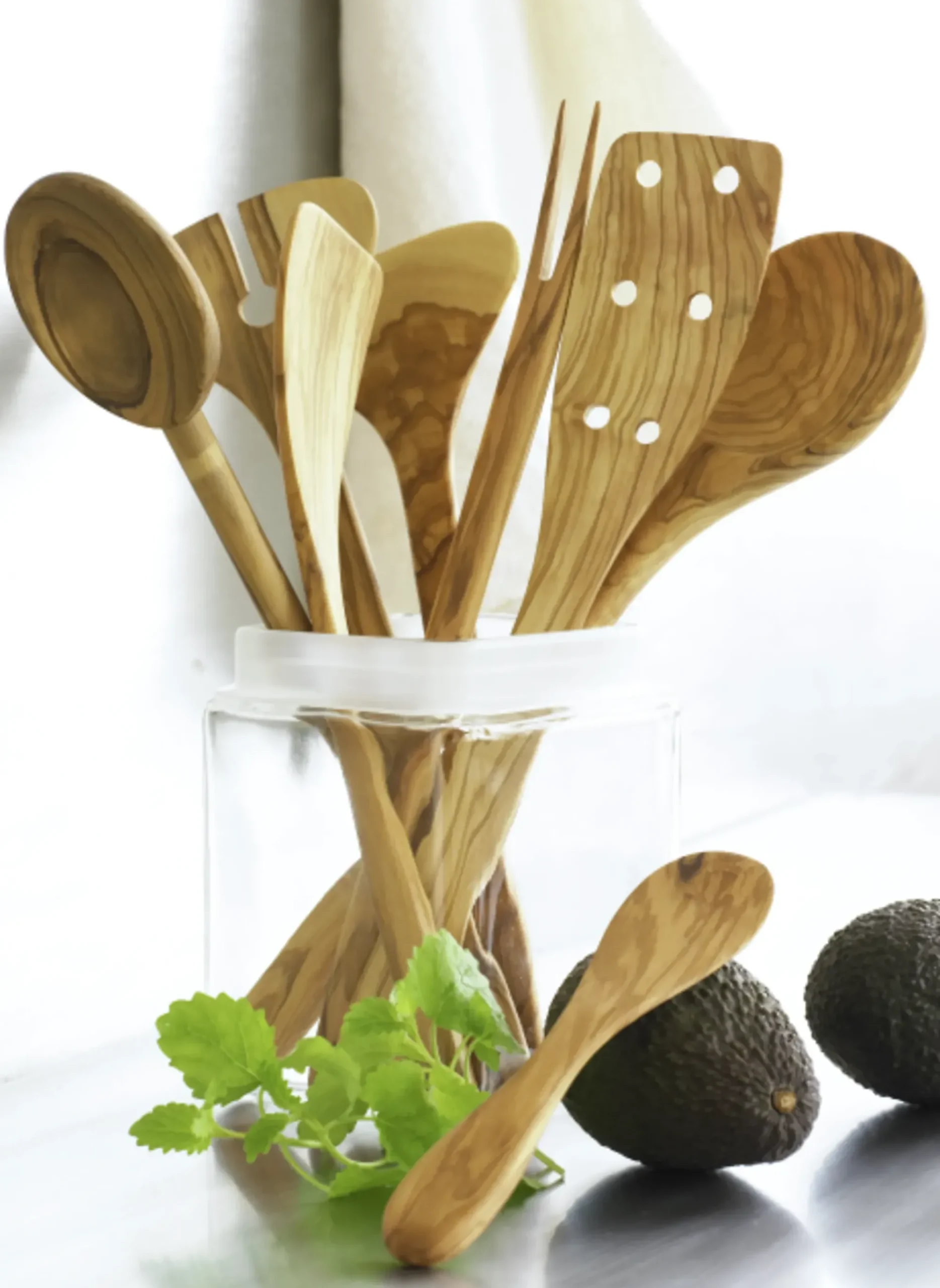 Spaghettigaffel oliven 32cm-Scanwood Online
