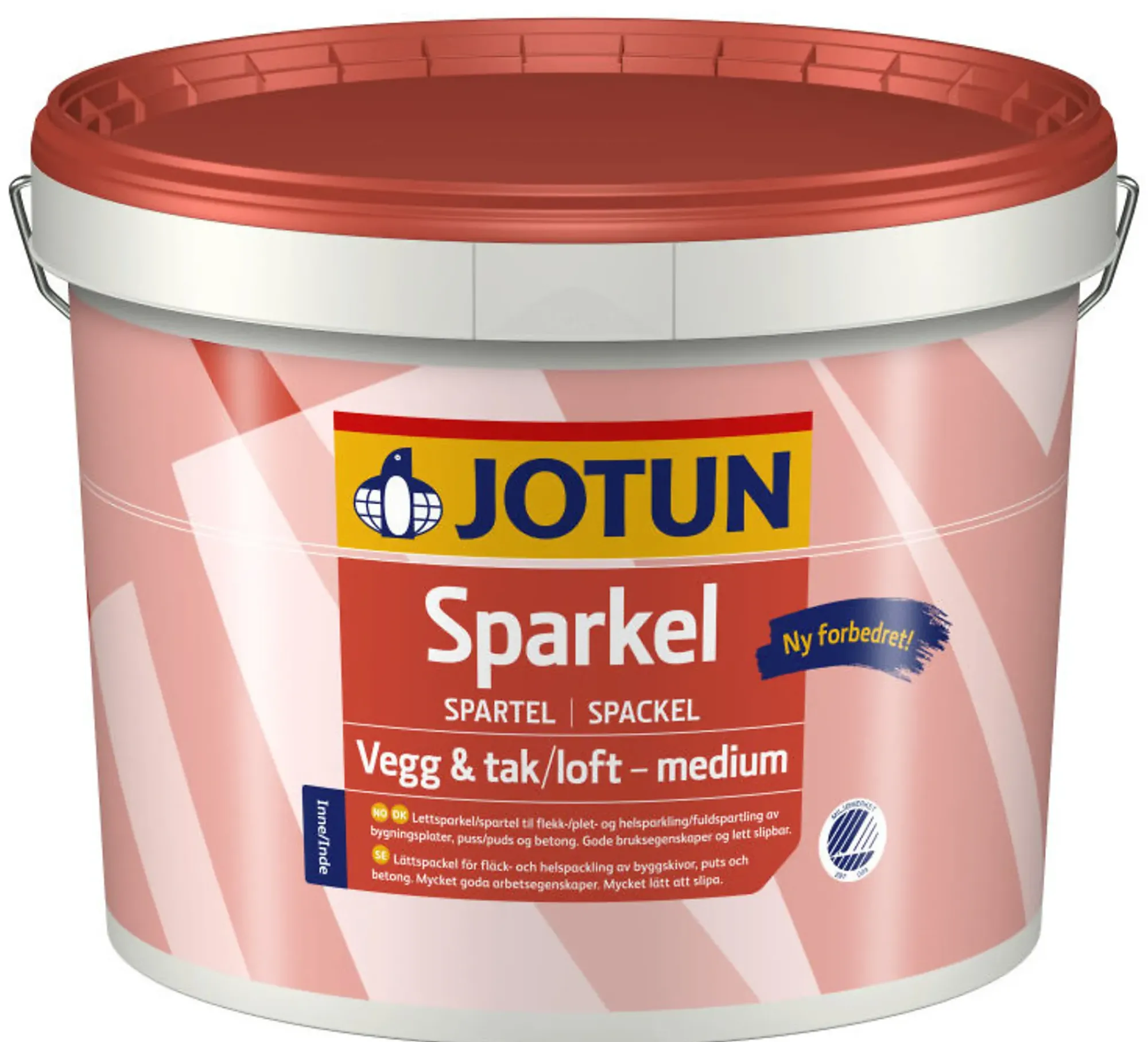 Sparkel vegg/tak medium 10l-Jotun Clearance