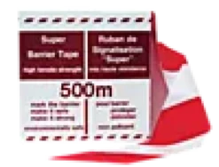 Sperrebånd 80mmx500m-Forenede plast Clearance