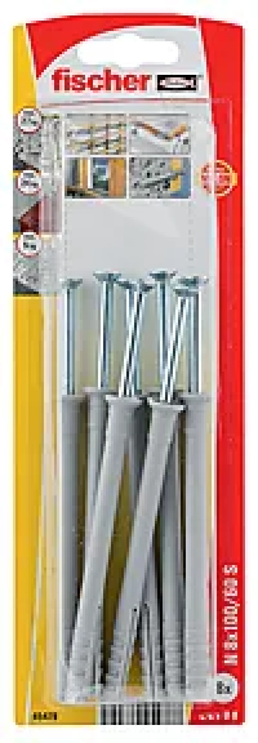 Spikerplugg N ZK 8x100mm 8stk-Fischer Outlet