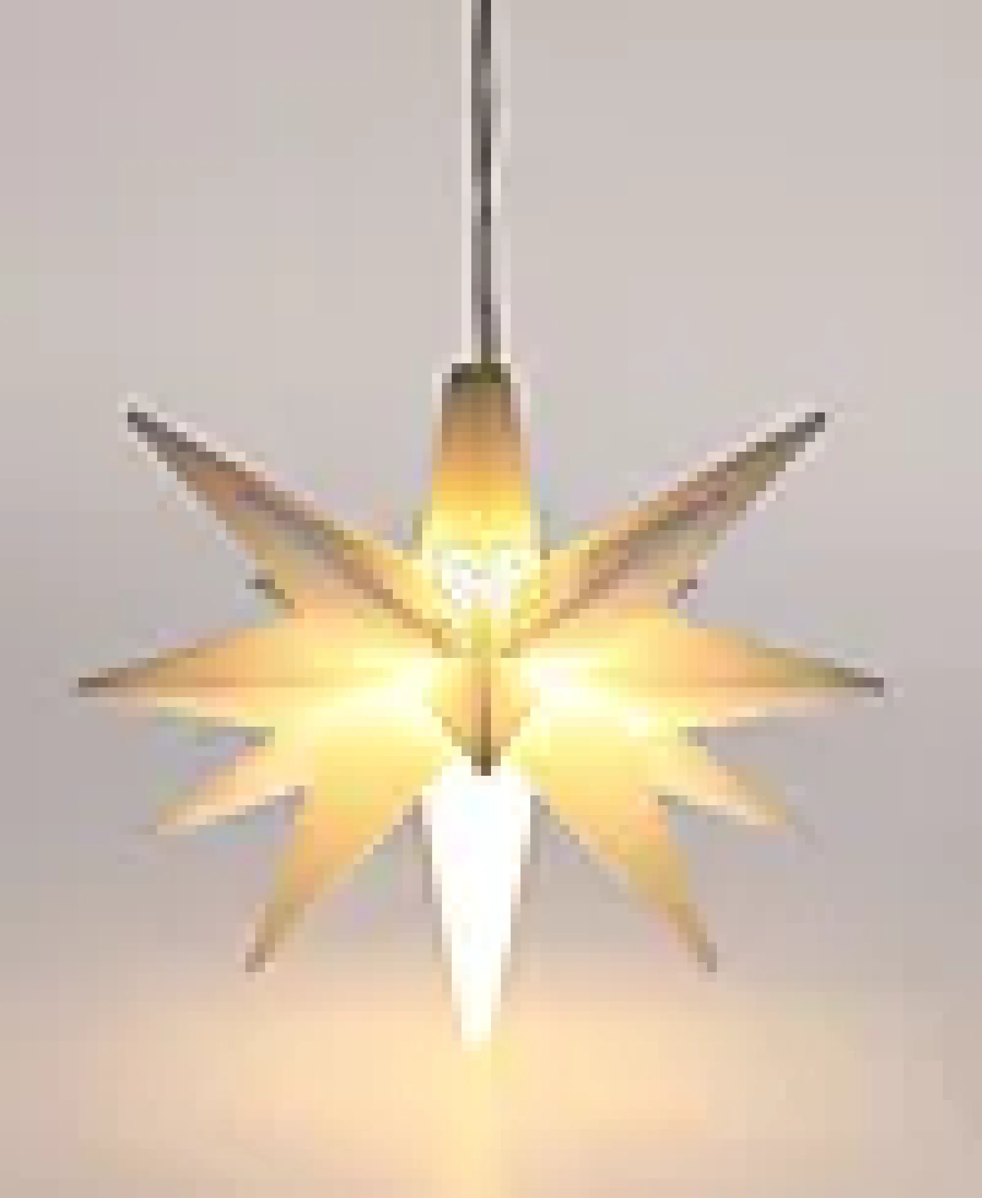 Star ledlys 120mm hvit-Ki Discount