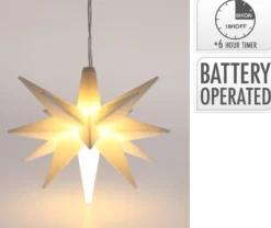 Star ledlys 120mm hvit-Ki Discount