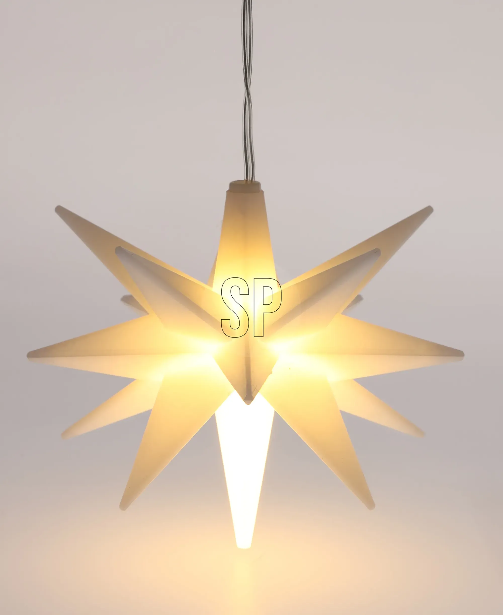 Star ledlys 120mm hvit-Ki Discount