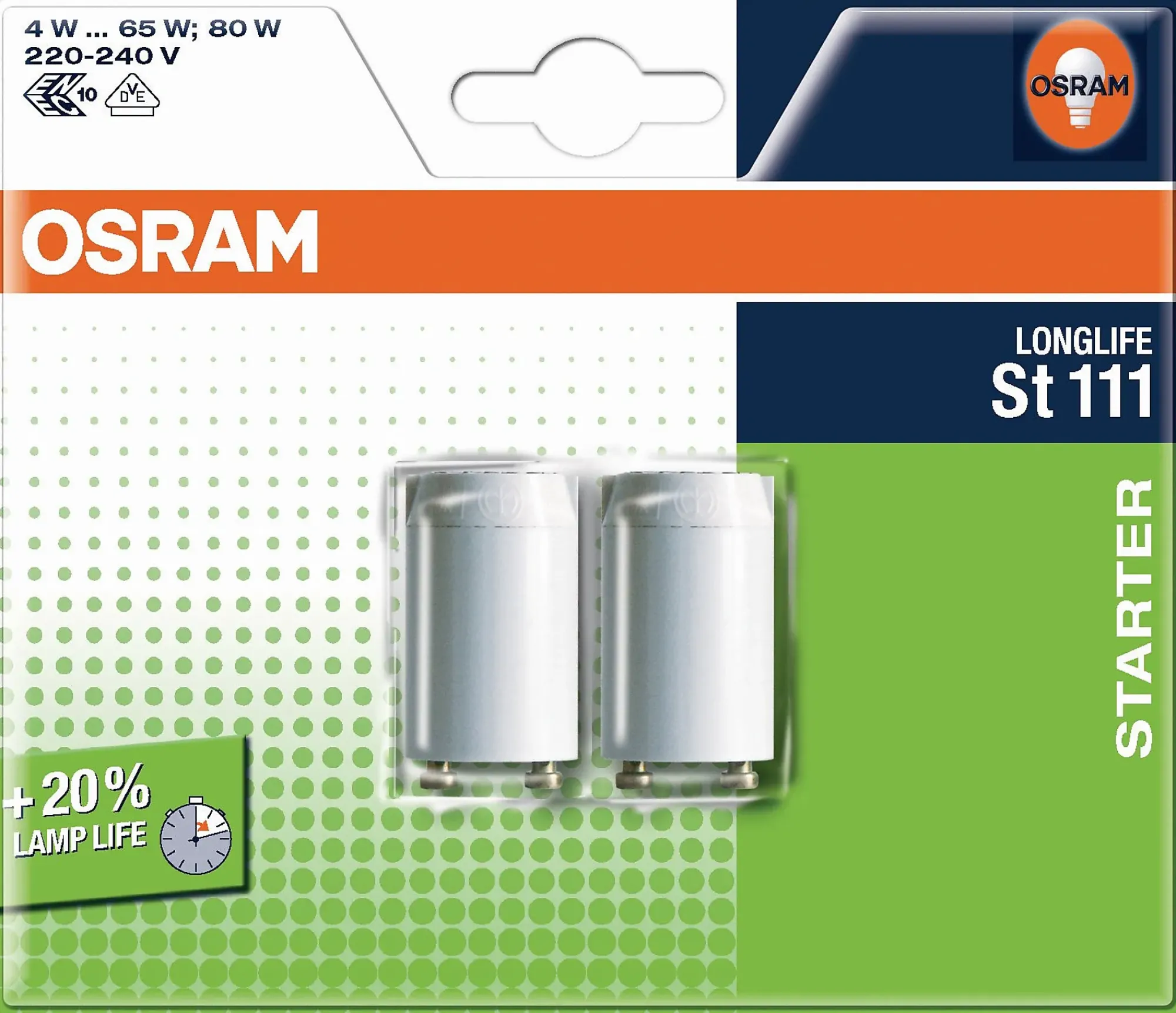 Starter singel 2stk-Osram Discount