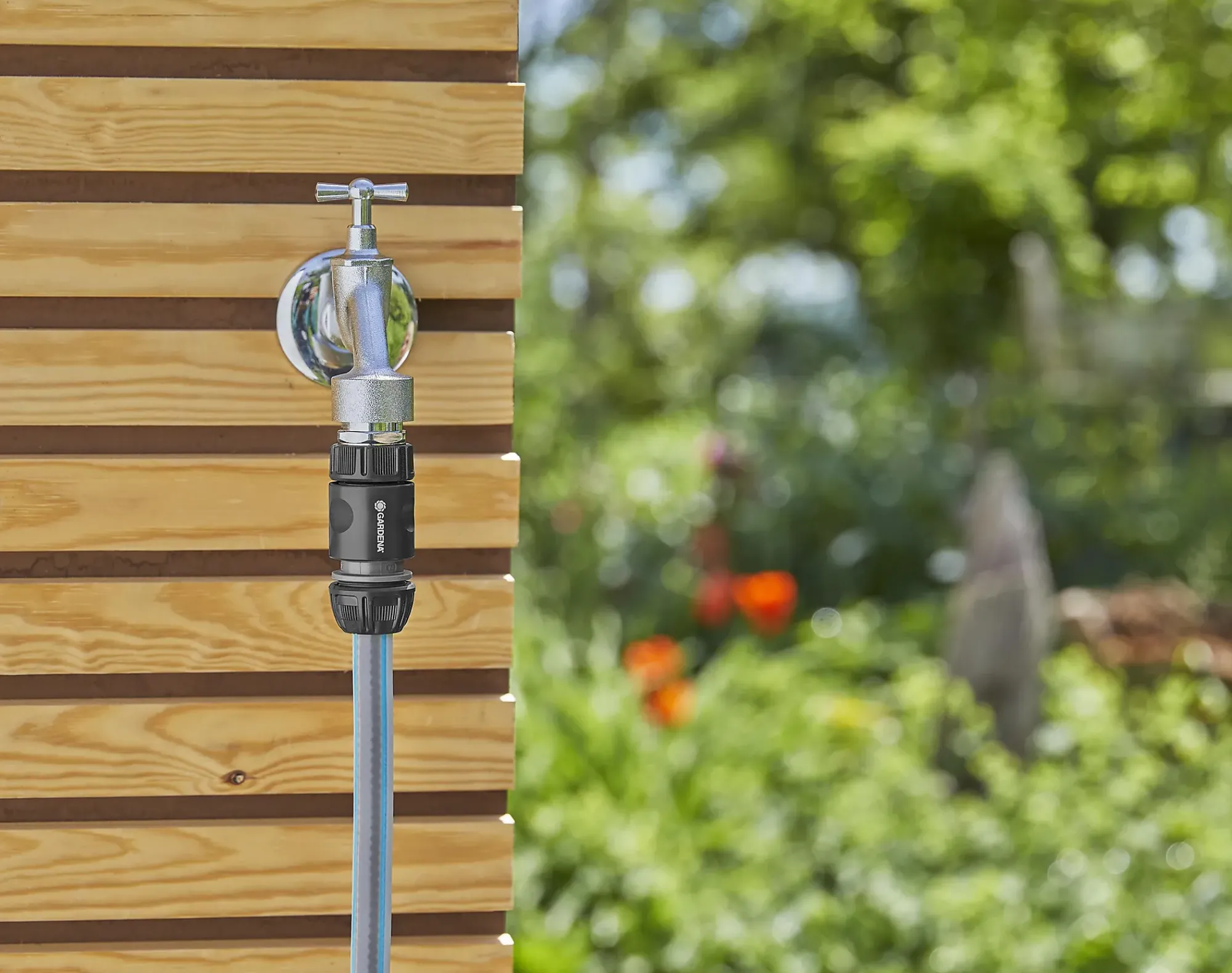 STARTSETT STARTSETT MED STRÅLERØR, 2 SLANGEKOBLINGER OG KRA-Gardena Outlet