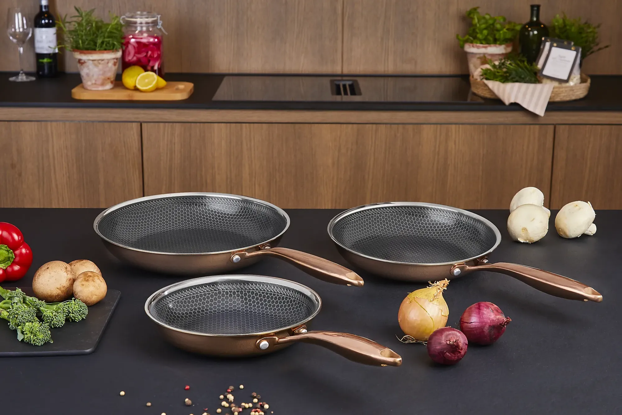 Stekepanne 28cm Hybrid Rose Gold-Hâws santo Sale
