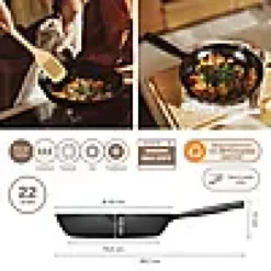 Stekepanne i støpejern Folken 22cm-Fiskars Hot