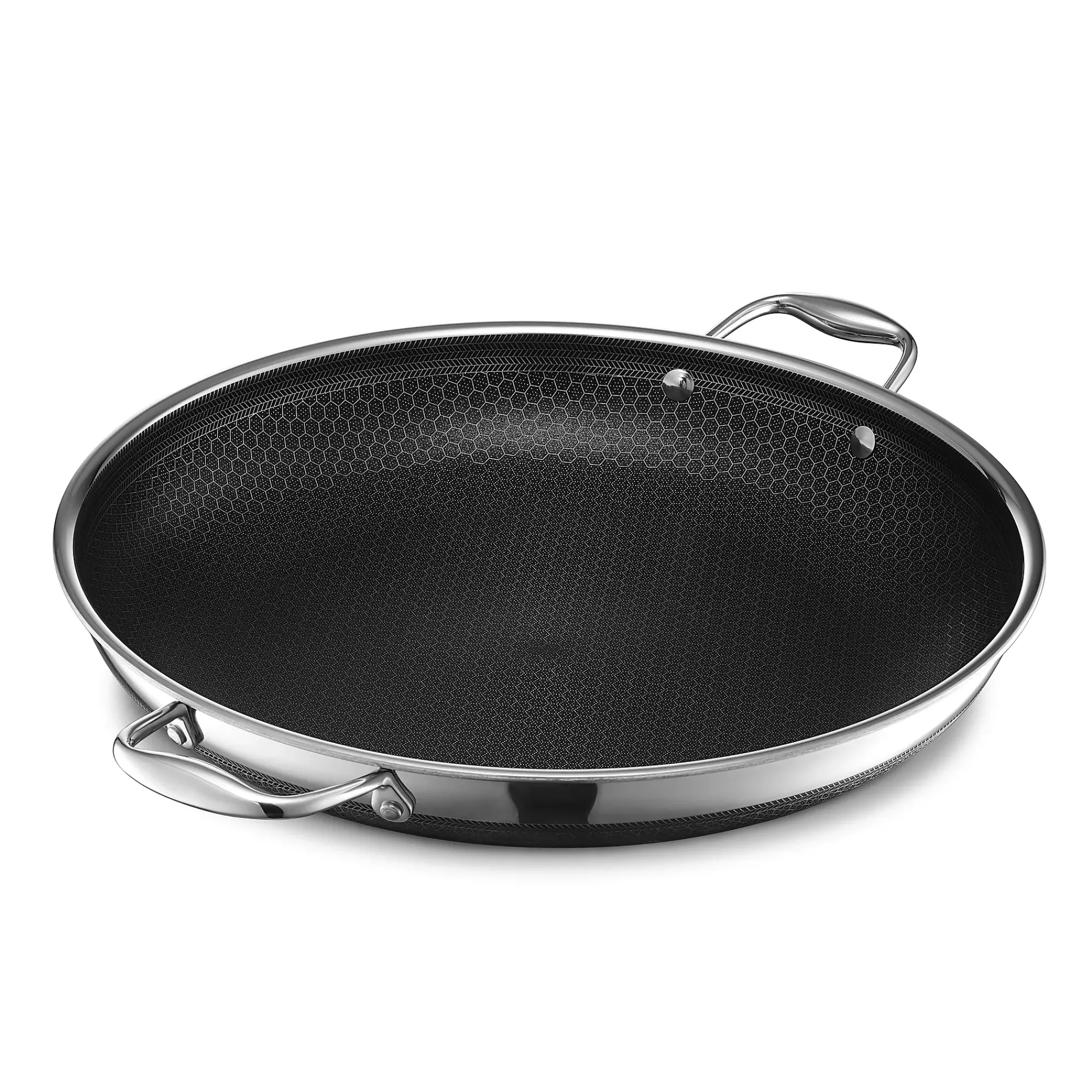 Stekepanne med lokk 36cm hybrid-Hexclad Clearance