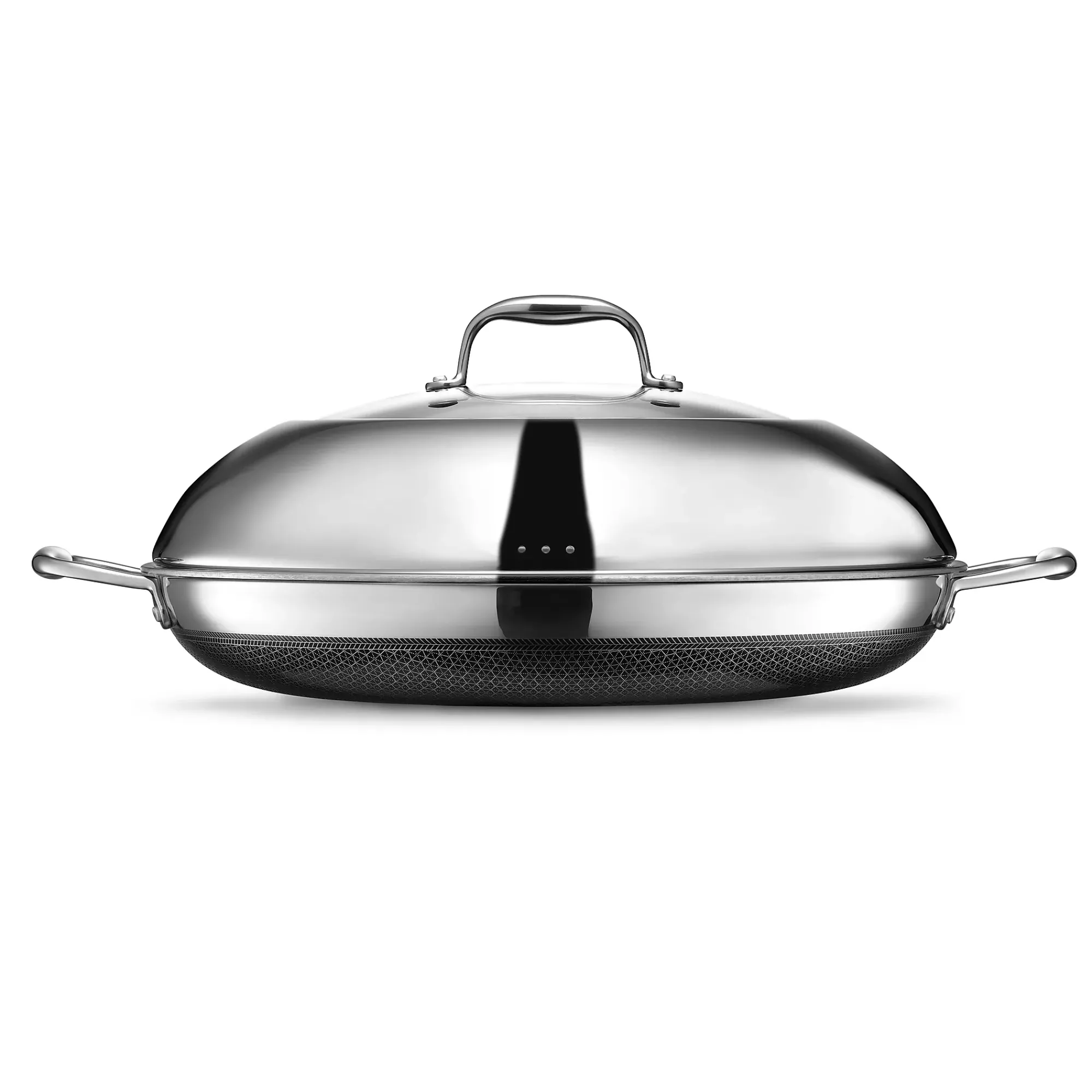 Stekepanne med lokk 36cm hybrid-Hexclad Clearance