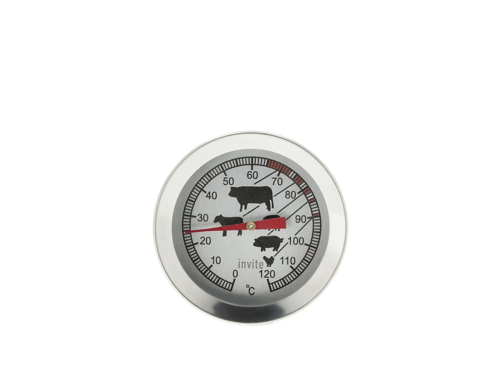 Steketermometer Metall Rustfritt-Invite Outlet